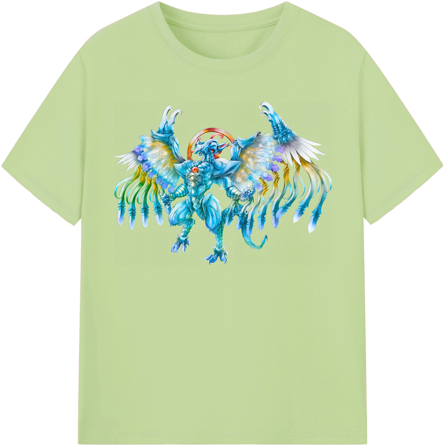 （画像用） 遊☆戯☆王 Yu-Gi-Oh! 綿100％半袖Tシャツ（フロントプリント）
